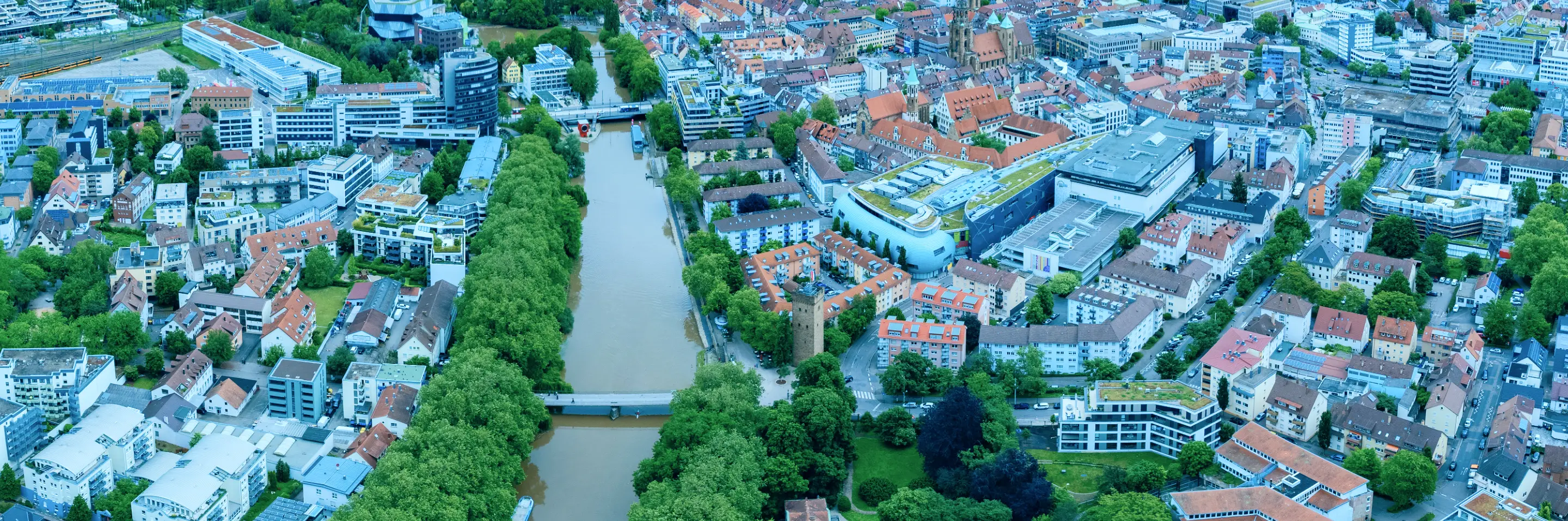 View over Heilbronn